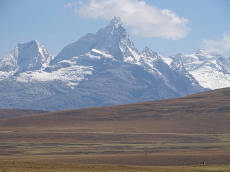 Peru - Huascaran, hoogste top van de cordillera blanca