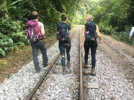 Machu Picchu - Op het treinspoor richting machu picchu