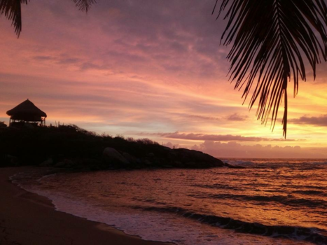 Tayrona National Park - Zonsopgang in Tayrona Park (niet bewerkt)