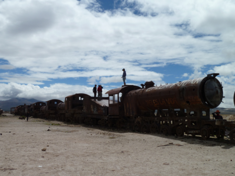 Bolivia - Trein in de woestijn