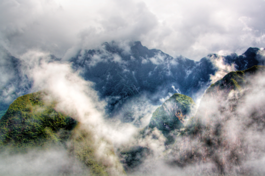 Machu Picchu - Beter weer opkomst. #optrekkendewolken #peru #machupicchu