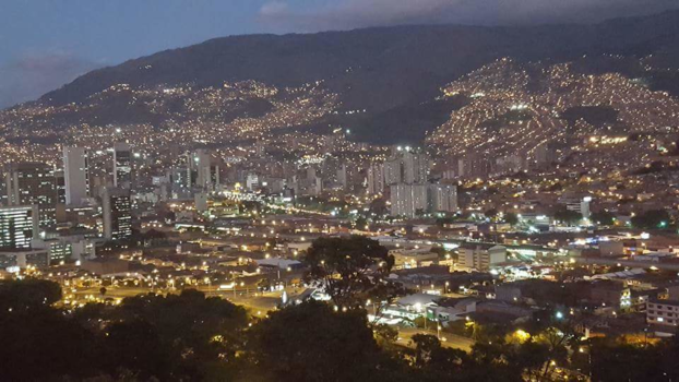 Colombia - Zicht op Medellin