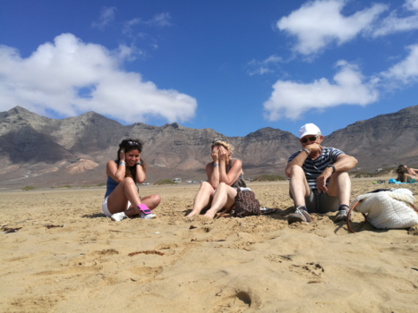 Colombia - Horen, zien en zwijgen, Playa cofete Fuerteventura