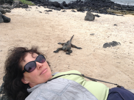 Galápagos eilanden - Een dutje met de leguanen (Galapagos eilanden)
