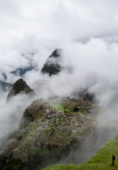 Machu Picchu - Ruins in the mist