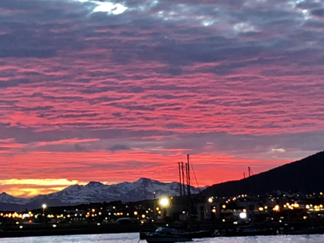 Ushuaia - Sunset in Ushuaia