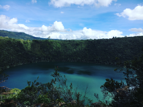 Colombia - 50 shades of blue