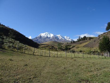 Volcán Chimborazo - Uitzicht op de Chimborazo