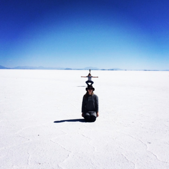 Bolivia - Uyuni human totem