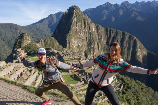 Machu Picchu - Yihoee! We're in Machu Picchu!