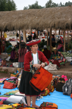Cusco - Lokale markt Tambomachay