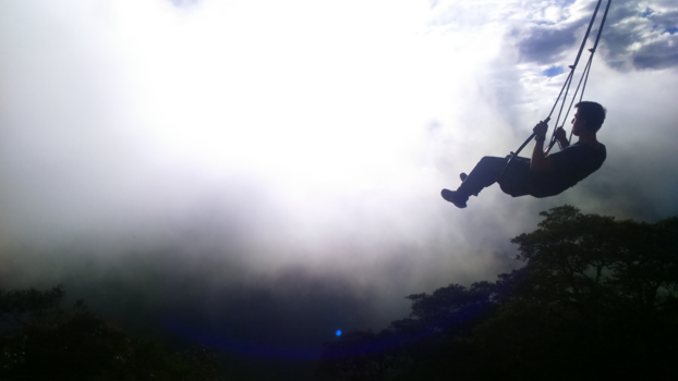 Baños - Schommel tussen de wolken