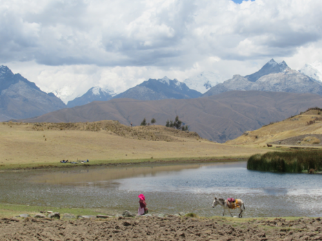 Peru - Usual day at a Peruvian lake