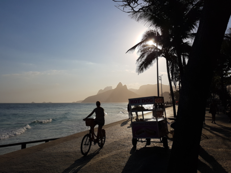 Rio de Janeiro - Sunset Ipanema beach Rio de Janeiro