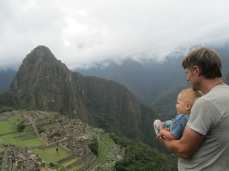 Machu Picchu - expanding the boundaries of his mind