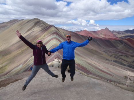 Peru - Rainbow Mountains!