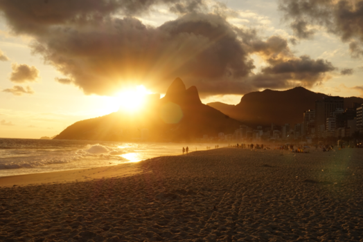 Rio de Janeiro - Zonsondergang Ipenema