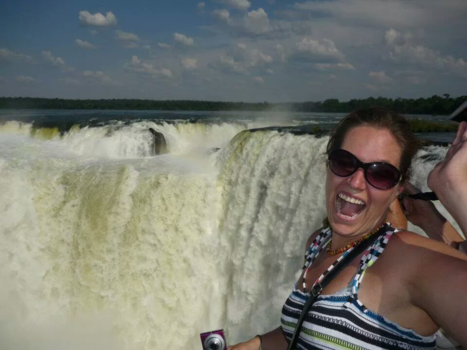 Foz do Iguaçu - Heel veel actie bij  "El Gargante do Diablo"