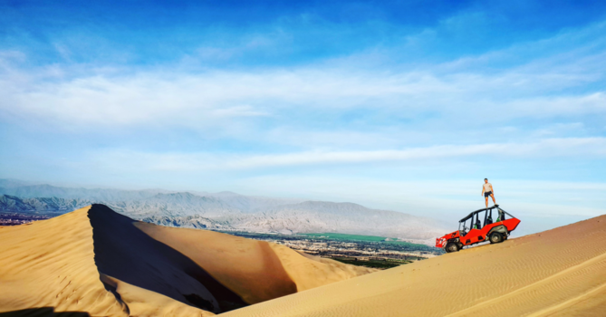 Huacachina - Dunes in Huacachina!