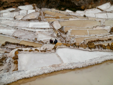 Peru - Diepe gesprekken tussen het zout van Maras