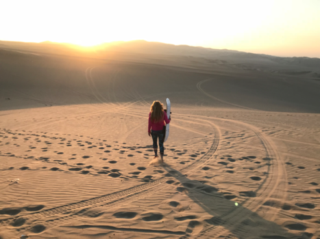 Huacachina - Enkeltje ‘zandhappen’