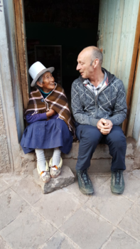 Peru - With grandma in the doorway