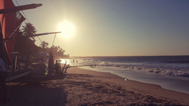 Brazilië - Sleepy fishing village, Taiba, Brazil.