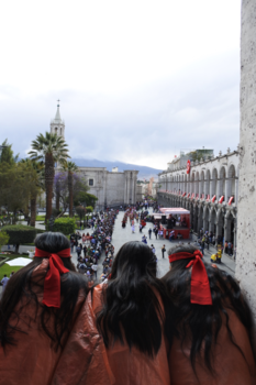 Arequipa - Onafhankelijkheidsdag in Arequipa, Peru