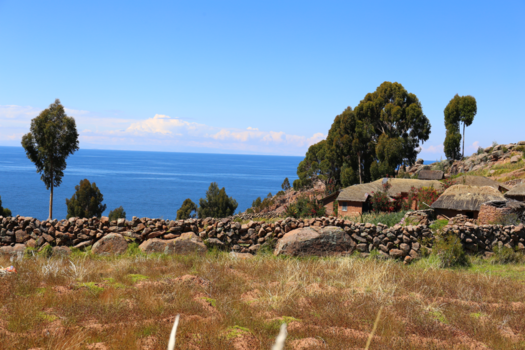 Titicacameer - uitzicht op Taquile