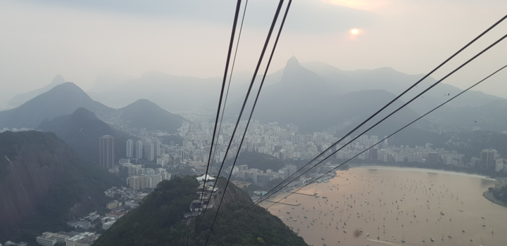 Rondreis Zuid-Brazilië - Zonsondergang vanaf de Suikerberg