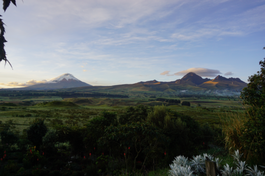 Ecuador - Vista al Cotopaxi