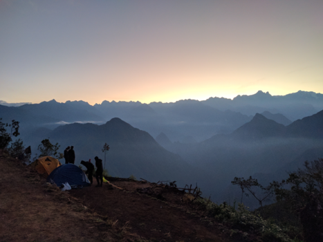 Peru - Kamperen onderweg naar machu picchu