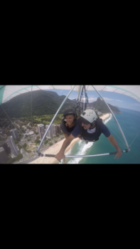 Rondreis Brazilië in 3 weken - Delta vliegen boven rio