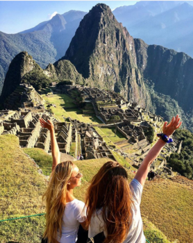 Machu Picchu - After an intense hike, we reached the one and only Machu Picchu!