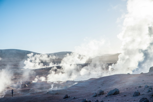 Rondreis Peru en Bolivia - Bolivia geyser 3e foto uit serie van 4