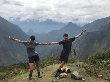 Machu Picchu - Mountain Machu Picchu op de achtergrond tijdens Salkantay Tour
