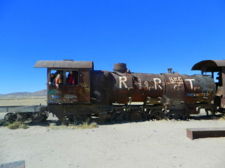 Salar de Uyuni - Treinkerkhof