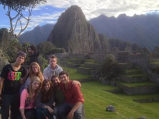Machu Picchu - Met de groep waarmee ik de Salkantay-trek heb volbracht!