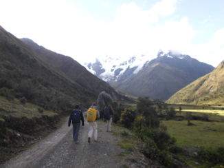Machu Picchu - Salkantay-trek, onderweg naar Machu Picchu