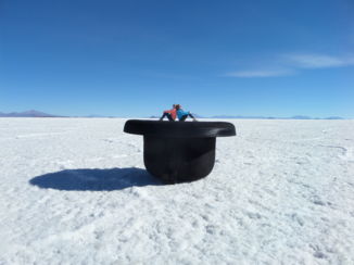 Salar de Uyuni - Spelen met optisch bedrog