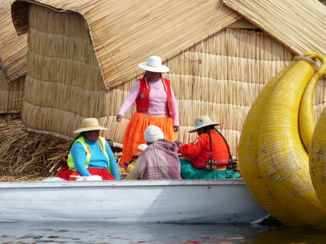 Titicacameer - Uros eiland