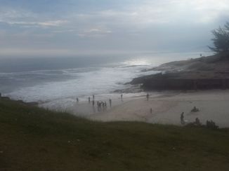 Rio de Janeiro - Duik in de zee in Rio.