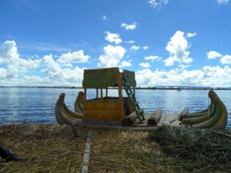 Titicacameer - De boot van stro