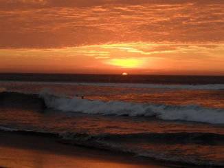 Máncora - Zonsondergang Máncora