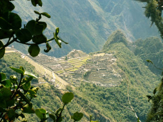 Bolivia - Zicht op Machu Picchu