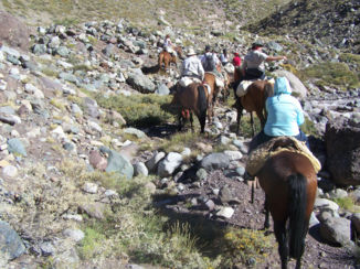 Andesgebergte - Te paard