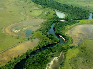Venezuela - Canaima from a small airplane