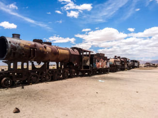 Bolivia - train graveyard uyuni