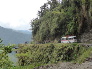 Death Road - Één van de mooiste plekken tijdens de Death Road
