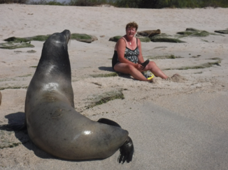 Galápagos eilanden - Onderonsje tussen dames